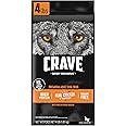 CRAVE Grain Free High Protein Adult Dry Dog Food, Chicken, 4 lb. Bag