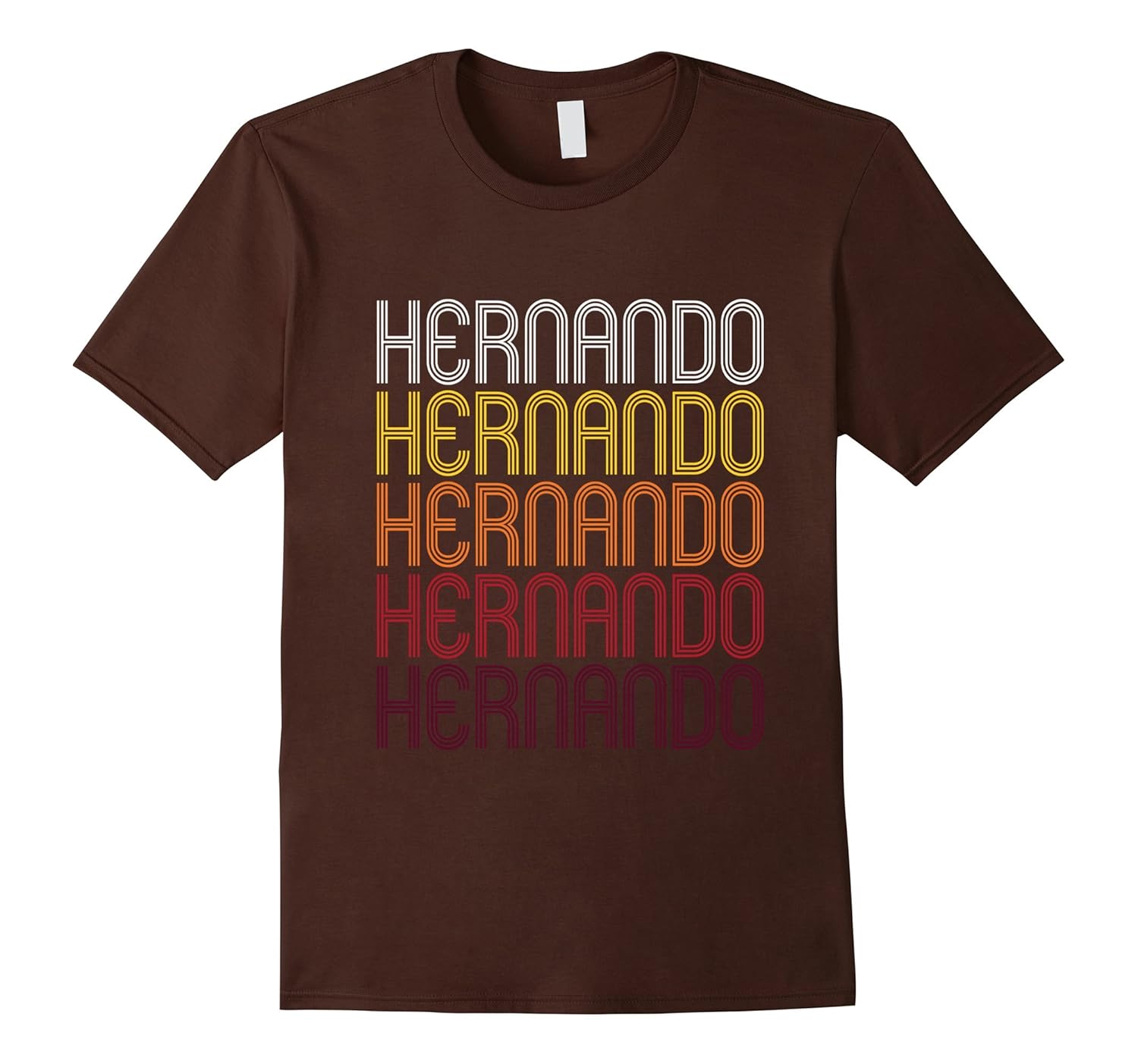 Hernando, MS | Vintage Style Mississippi T-shirt-Rose