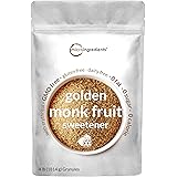 Golden Monk Fruit Sweetener with Erythritol, 4 Pounds - No After Taste - Brown Sugar Substitute, Keto Diet Friendly, Zero Cal