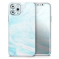 Design Skinz Mixtured Blue v9 Textured Marble