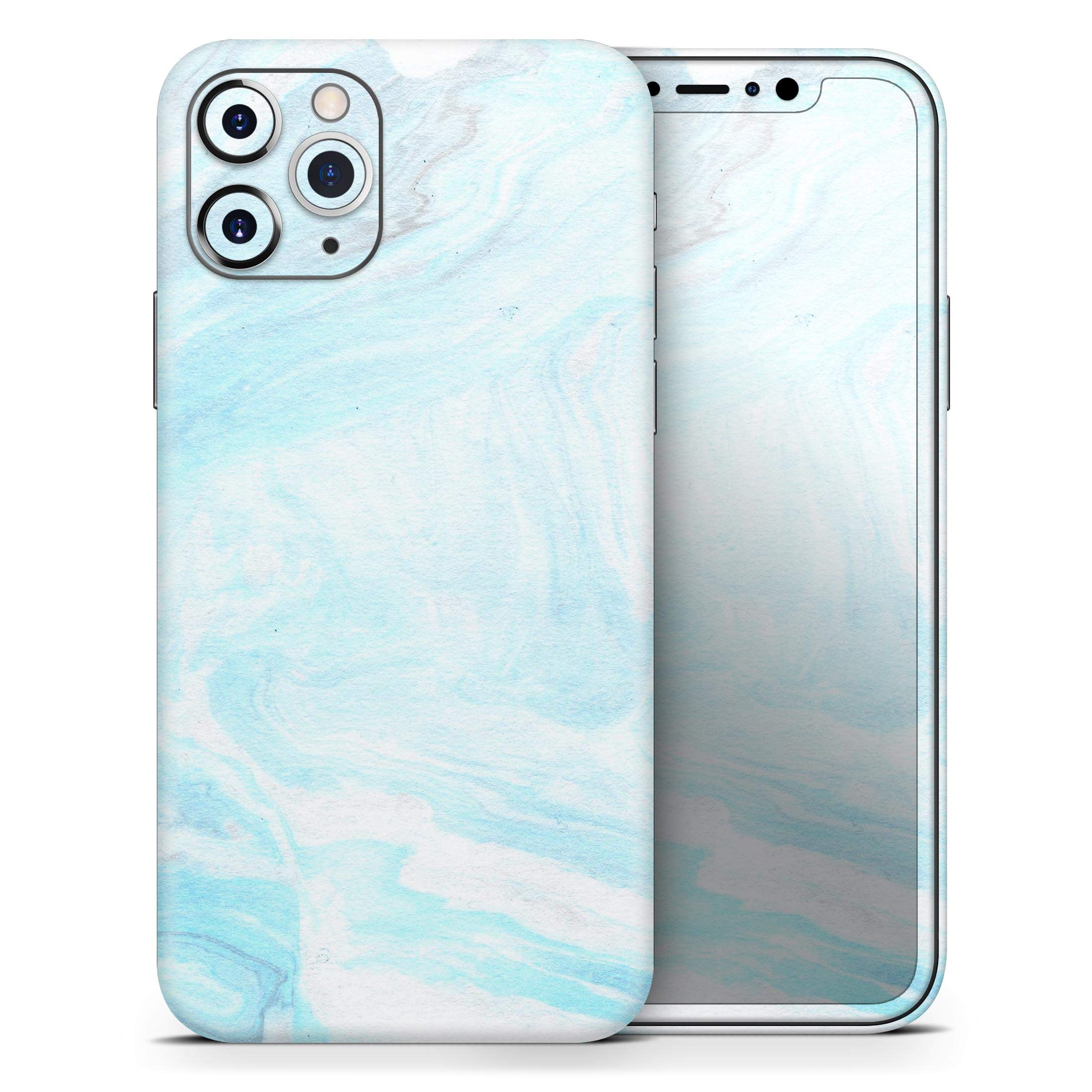 Design Skinz Mixtured Blue v9 Textured Marble