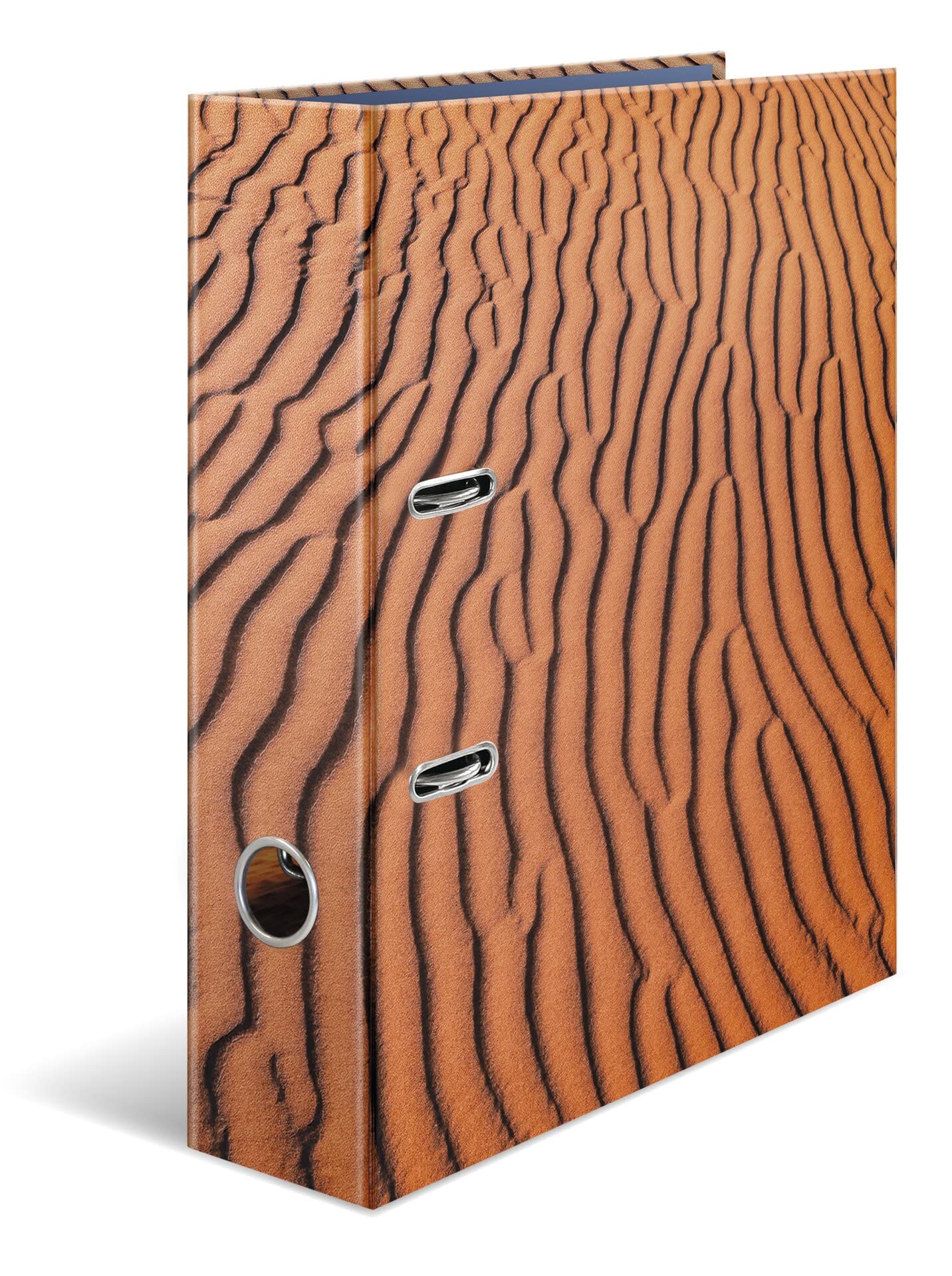 HERMA Folder A4 Natural Sand Desert, 7 cm Wide, Children's Ring Binder with Motif, Colourful Lever Arch File with Shiny Finish and Inner Print for Boys and Girls