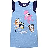 Bluey girls Nightgown, Soft & Cute Pajamas for Kids