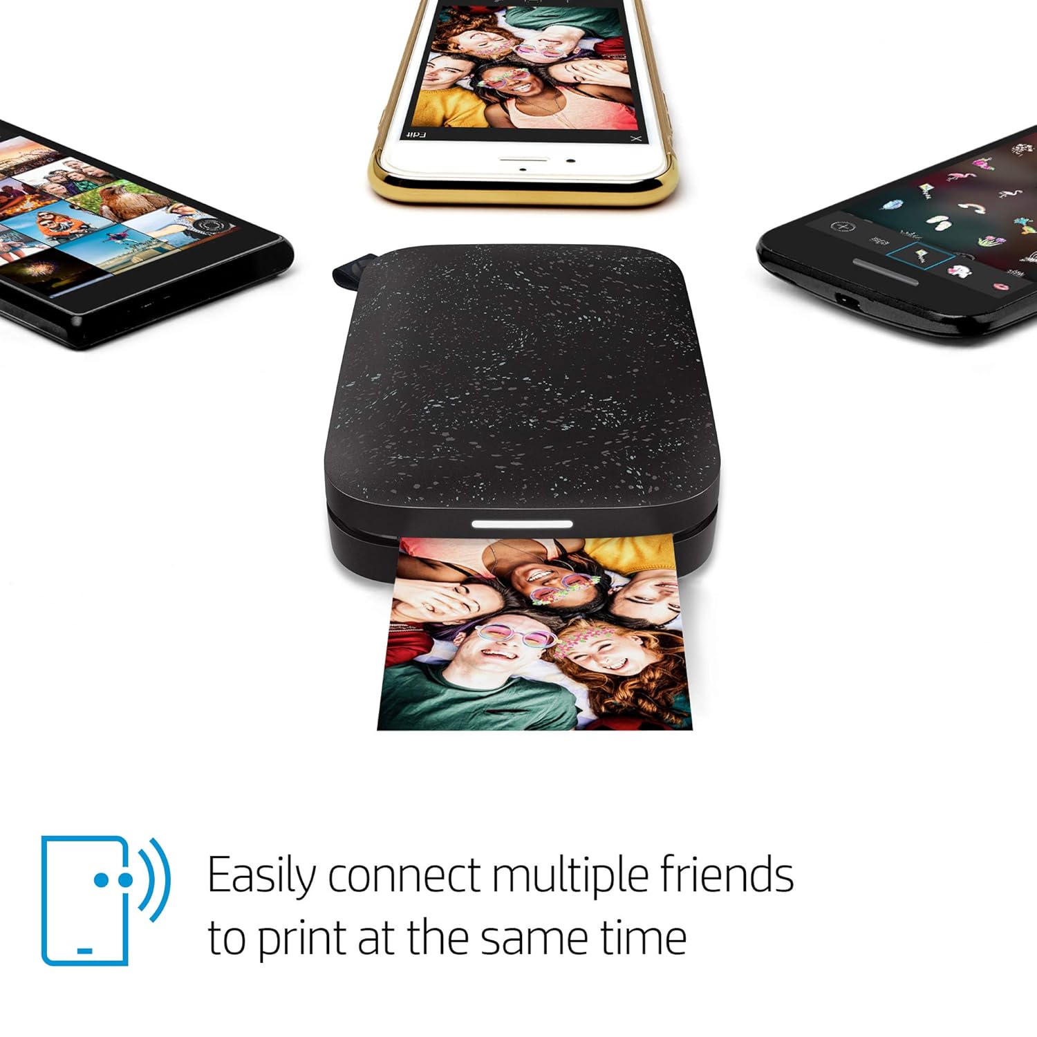 how to connect your hp sprocket to your phone