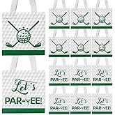 WPDISCZ 24pcs Golf Party Favor Bags Golf Goodie Favor Bags Non-woven Bag with Handles for Theme Party Supplies Birthday Supplies
