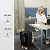 Fellowes Powershred FS-8C 8 Sheet Cross Cut Shredder 15 L Bin P4 Black view 6