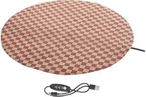 BCOATH Pet Heating Pad Lizard Heating Pad Lizard Terrarium Portable Heating Pads Bearded Dragon Warming Bed Pets Warming Sleeping Pad Electric Pet Heated Pad Reptile Pets Heated Mat Mat