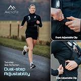 ArcticFit LED Running Vest Adjustable Reflective Hydration Phone Holder view 6