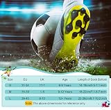 Zuimei 3 Pairs Grip Socks for Men Anti-Slip Football Sports Black Blue White view 3