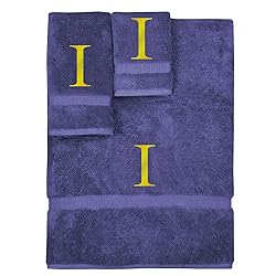 Monogrammed Towel Set, Personalized Gift, Set of