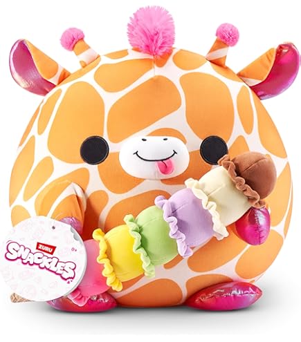 Amazon.com: Snackles Licensed Series 3 8-inch Plush (Olivia) by