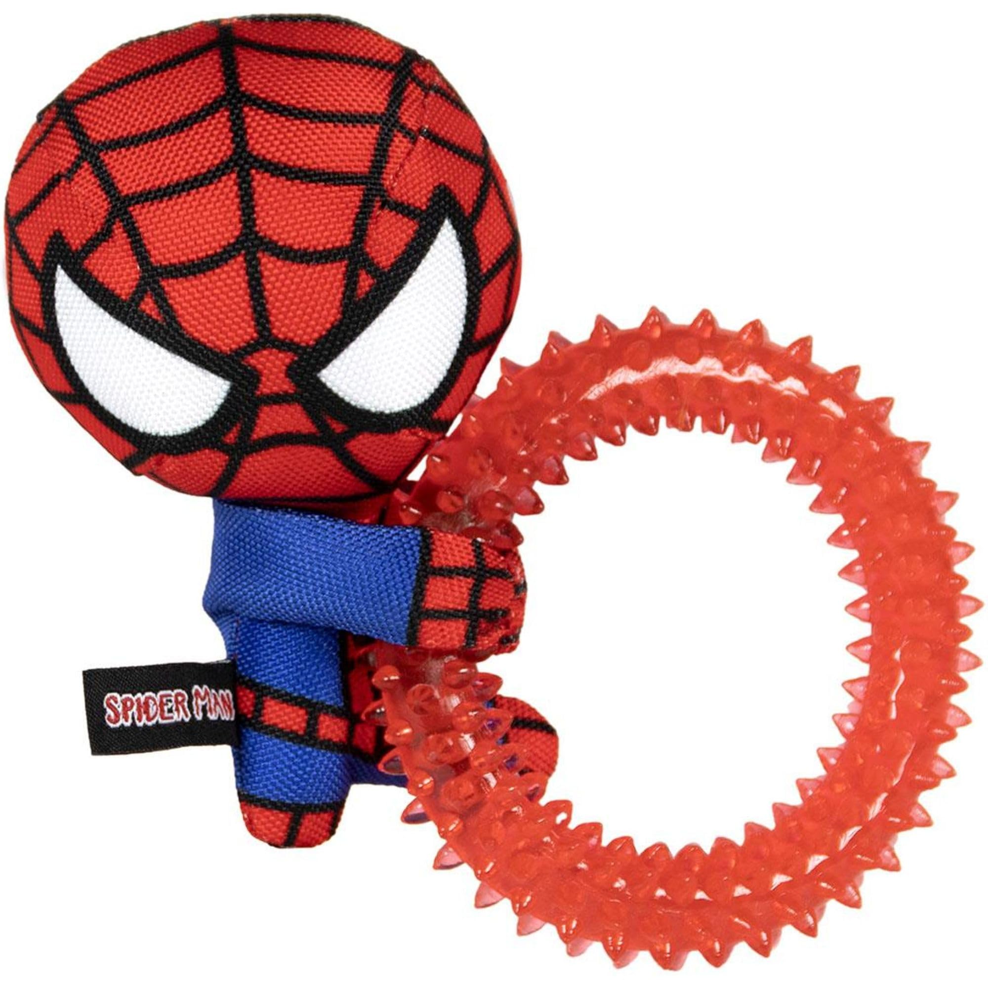 CERDÁ LIFE'S LITTLE MOMENTS - Spiderman Dog chew toys - Dental dog chew for dogs and puppy - tough dog toys - Official Marvel Licensed