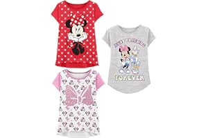Disney Minnie Mouse T-Shirt (Sets) Daisy Duck Graphic Outfit Tee Infant Little Baby Toddlers Birthday to Girls Clothes