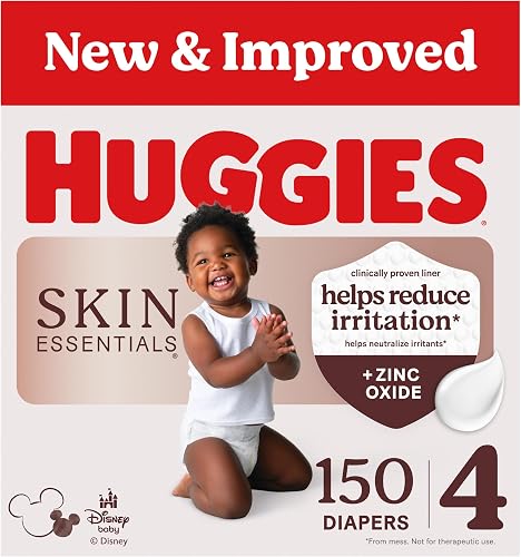 Huggies pañales talla 4, Skin Essentials, 150 unidades — Pañales