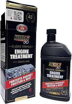 Amazon Com Slick 50 Original Sl 750017 Classic Engine Treatment With Cerflon Ptfe 32 Fl Oz 1 Pack Automotive