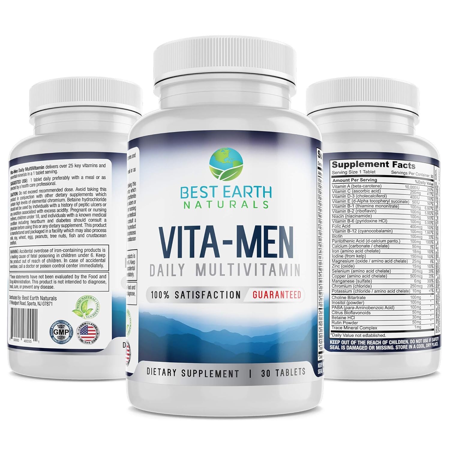 VITAMen Daily Multivitamin Immune Supplement for Men Immune System