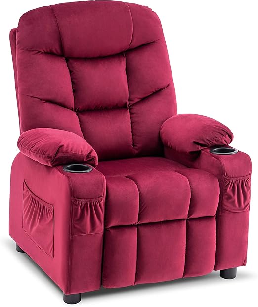 big kid recliner with cup holder