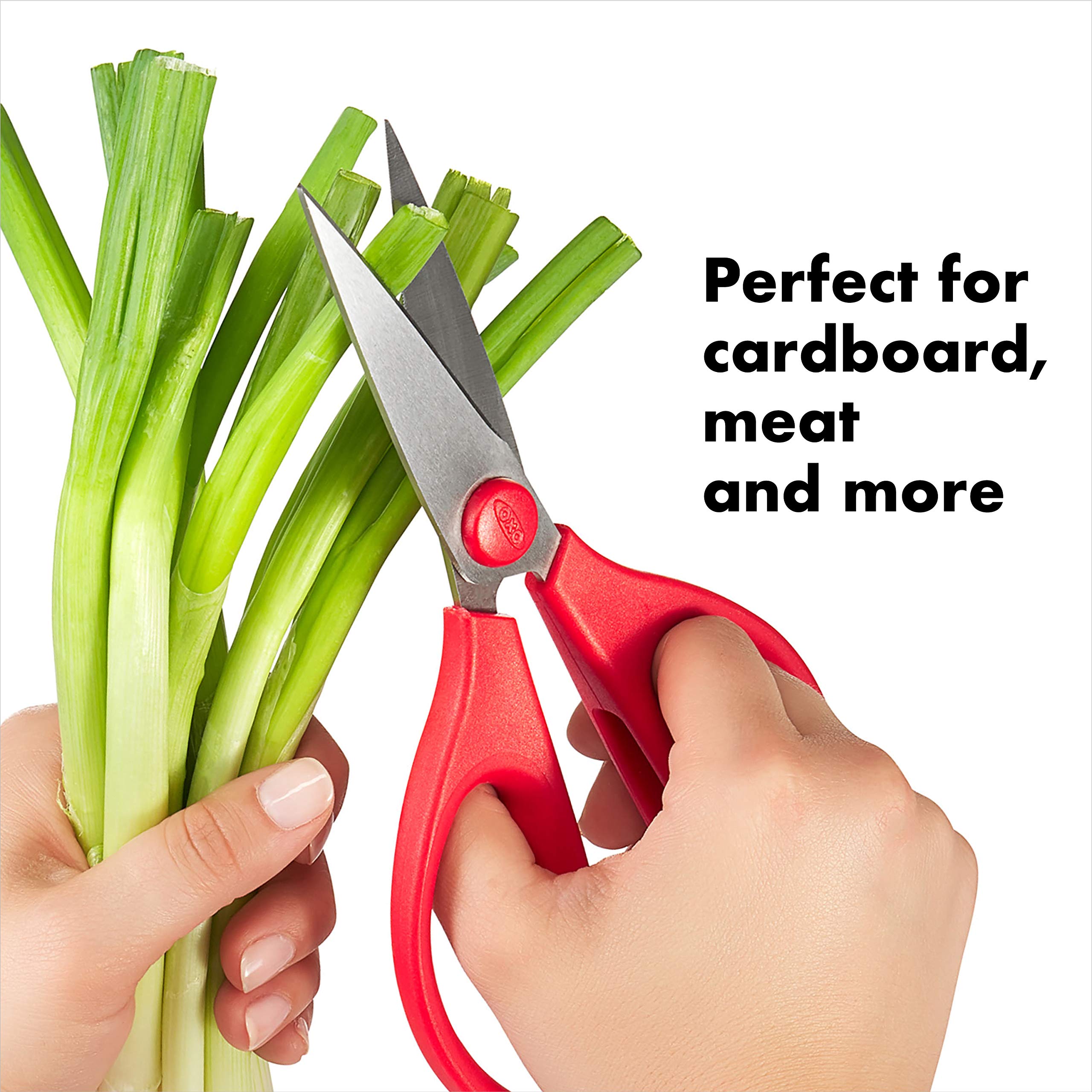 OXO Good Grips Kitchen Shears, 0.9 X 3.5 X 8.1, Red : Buy Online At Best Price In KSA - Souq Is Now