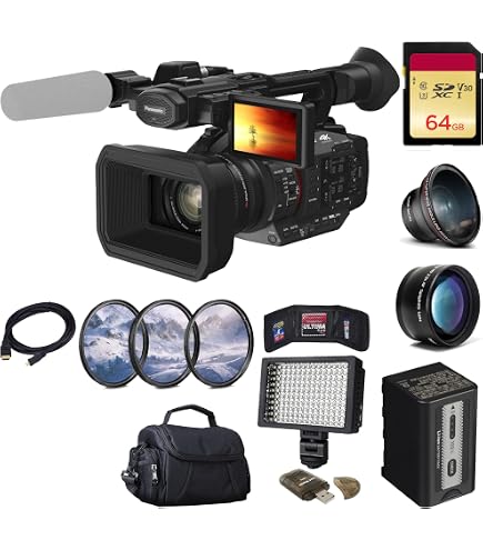 Amazon.com: Panasonic HC-X2 4K Camcorder Video Kit Bundle | For