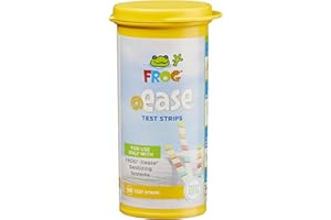 FROG @Ease Test Strips for Hot Tubs and Swim Spas - Test Strip with Out Indicator for FROG @Ease SmartChlor Cartridges, pH, Total Alkalinity and Total Hardness - 30 Test Strips