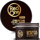 Redone Creative Clay Wax 100ml | Strong Hold &amp; Matte Finish | Texturizing Hair Clay for Men &amp; Women | Non-Greasy Natural Look | Professional Barber Styling | for All Hair Types