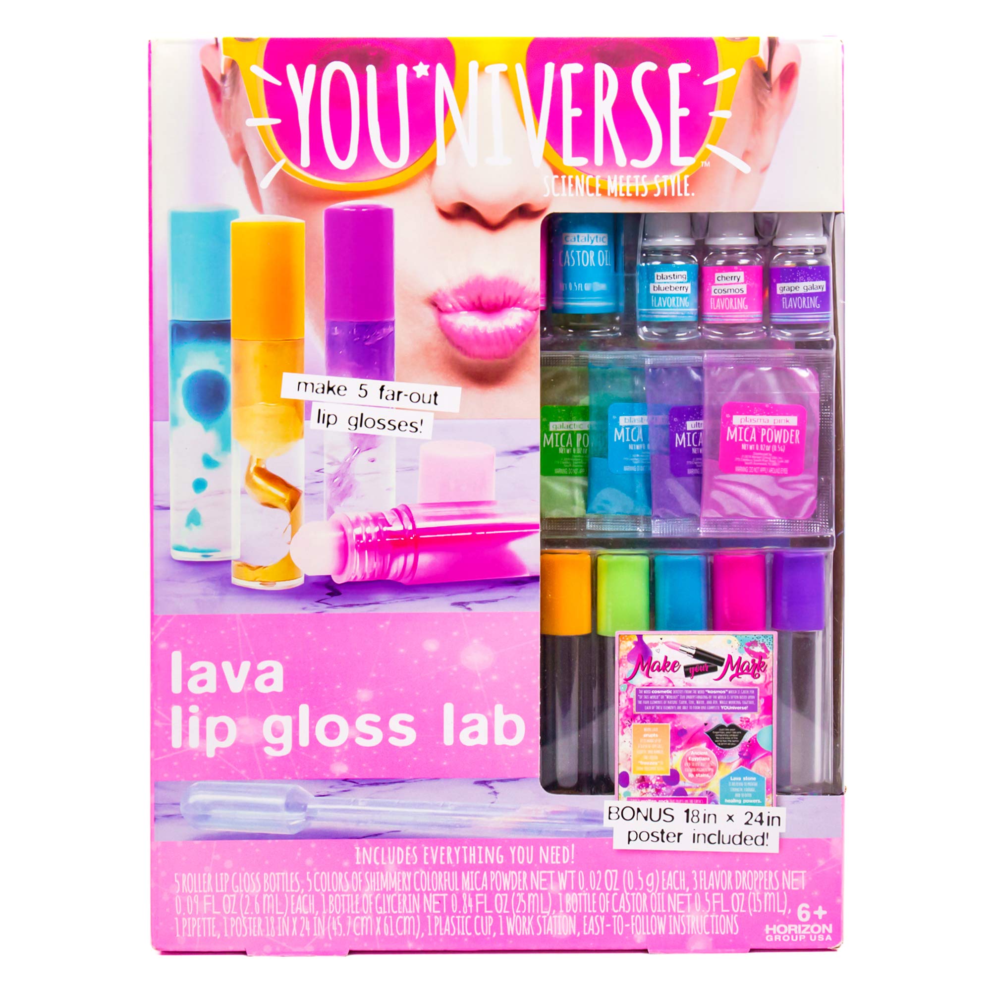 Create Your Own Lava Lip Gloss Lab Craft Kit By Horizon Group USA, 5 eBay