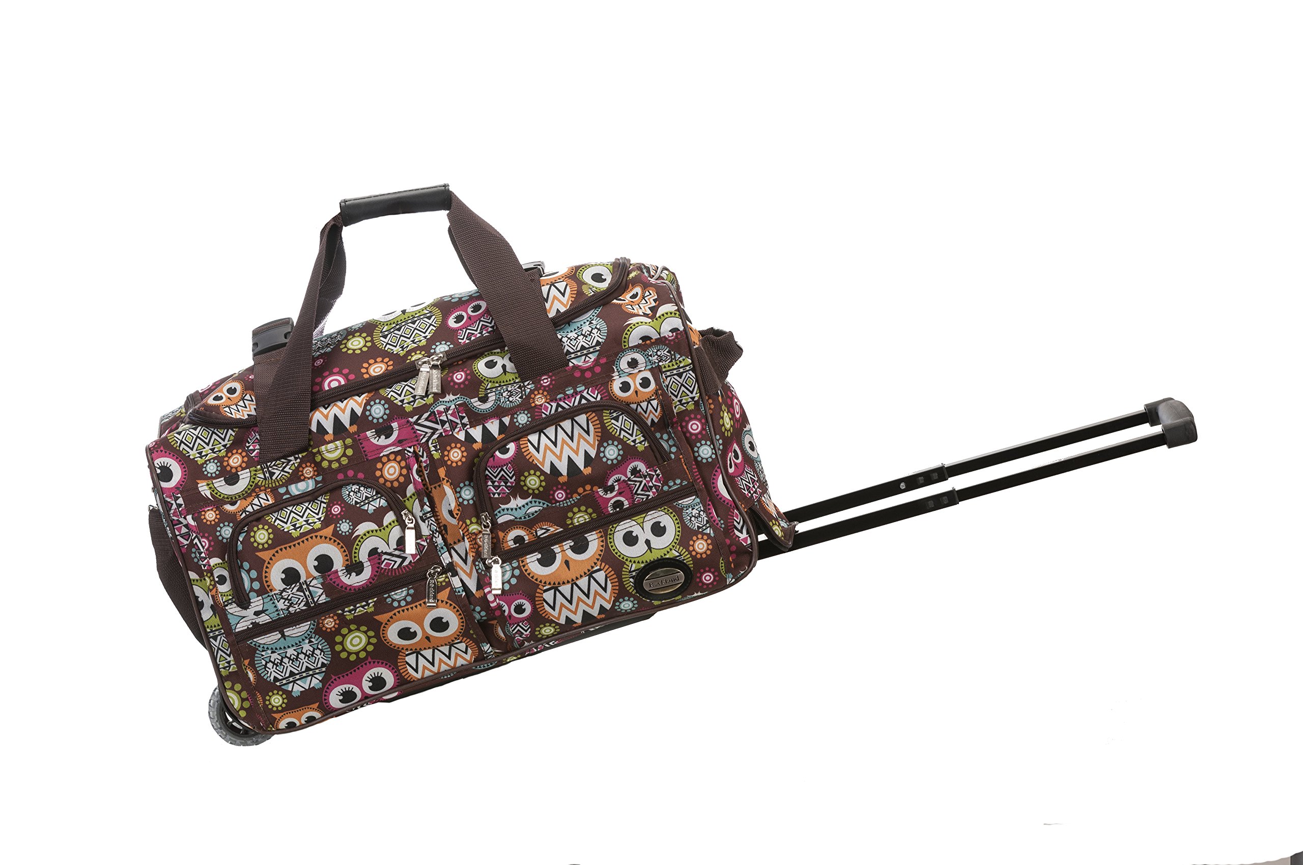 Rockland Rolling Duffel Bag, Owl