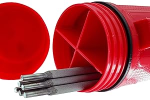 Shark Industries PN-12050 Deluxe Welding Rod Storage Container with Removable Divider