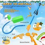 DejaNard Rocket Toy Launcher for Kids 6 Foam Rockets Outdoor Garden Age 3-12 view 5