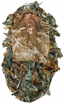 Nitehawk - Erwachsenen-Tarnmaske mit 3D-Blättern