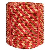 1/2 Inch Climbing Rope 200 Ft Red - 48 Strands Tree