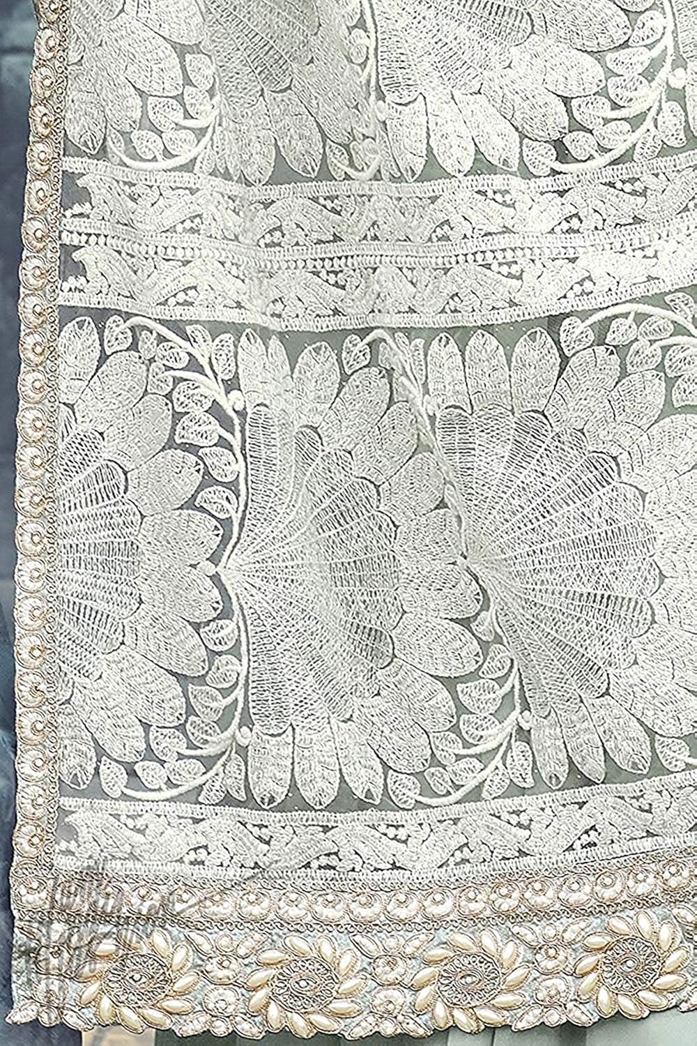 royal export women's georgette long party wear gown