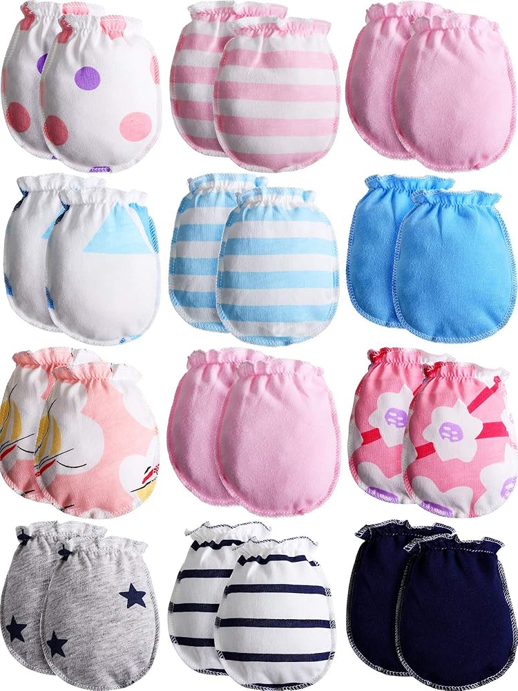 baby cotton gloves