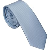 ZENXUS Skinny Ties for Men, 2.5-Inch Slim Neckties, Solid Color Packs