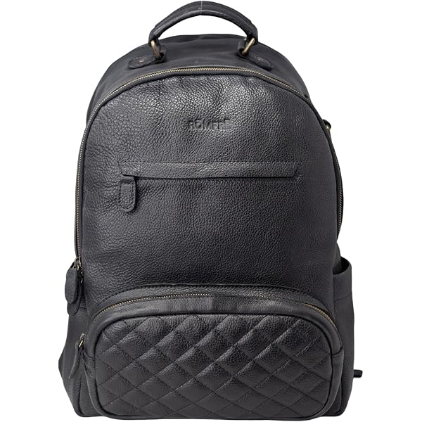 Black Leather Backpack (Luxury Tone) il_fullxfull.6196394785_1vzd-  main image 4