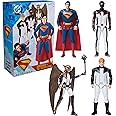 DC Comics, Superman, Green Lantern, Hawkgirl, and Mr. Terrific 4-Pack, 12-Inch Action Figure Set, Superhero Toys for Kids Ages 4 and Up