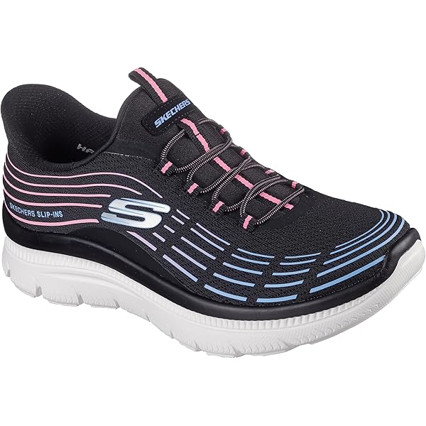 Skechers Mujer Zapatos Skechers Amazon Negro Rosa Zapatillas