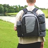Andrew James 4-Person Picnic Bag with Insulated Bottle Cooler & Blanket view 6