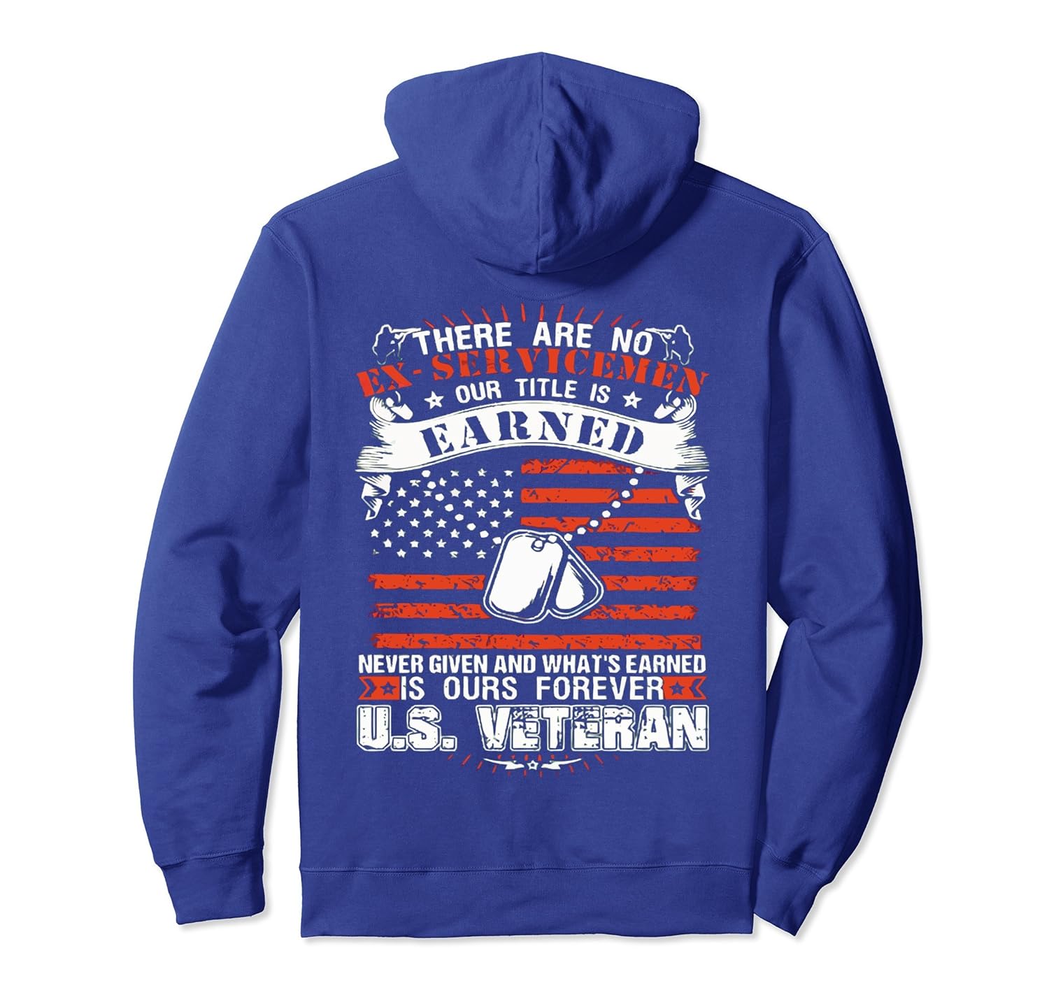 Our Title is Earned US Veteran day Hoodie-anz