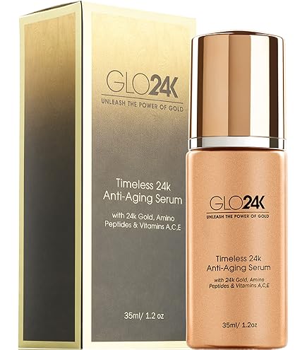 Amazon.com: GLO24K Face Moisturizer with 24k Gold, Retinol