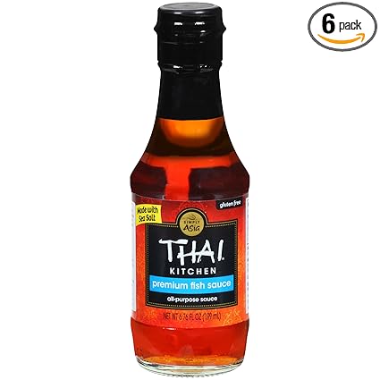 Amazon Com Thai Kitchen Gluten Free Premium Fish Sauce 6 76 Fl