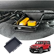 Untersitz-Aufbewahrungstasche Für Jeep Wrangler JK/JL/JT (2007-2023) – Wasserdicht, Mit Tragegriff & Organizer-Fächern