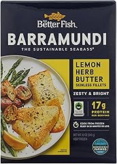 The Better Fish Lemon Herb Butter Barramundi Fillet, 12 Ounce