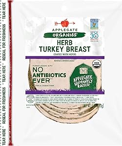 Applegate, Organic Herb Turkey Breast, 6oz