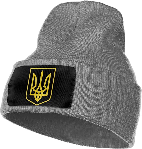 thumbnail image 2 of Russia Flag Russian Flags Beanie Hat Gifts Men Winter Warm Hat Women Knit Hat Slouchy Skull Cap Knitted Hat Black At Men's Clothing Store 2 of 12