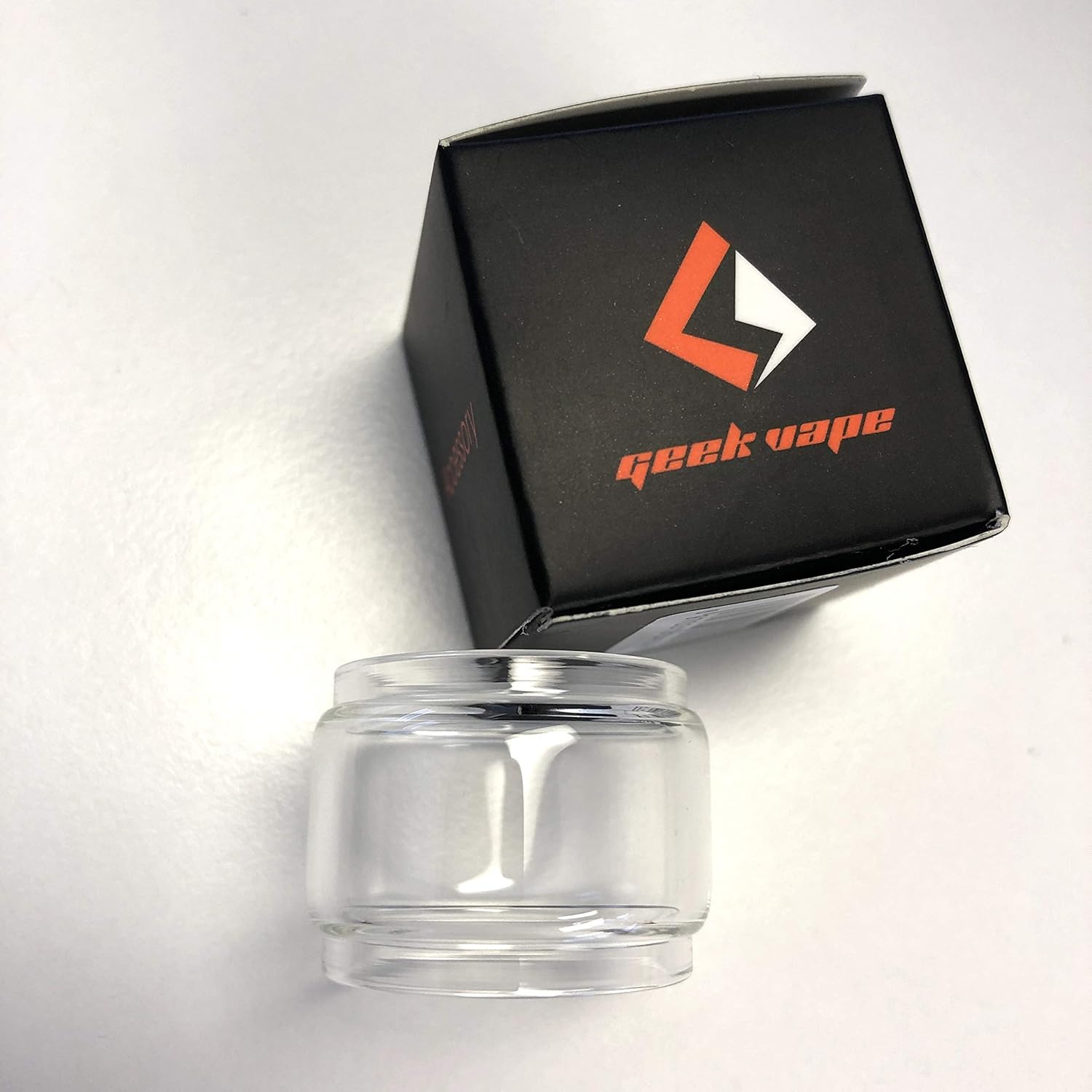 Zeus Bubble Glass Tube for Geekvape Zeus Sub-Ohm Tank -NIcotine Free, clear