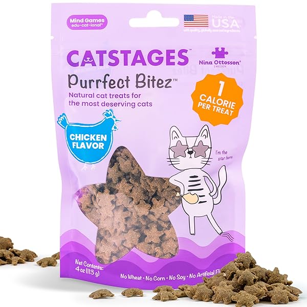 CATSTAGES BY NINA OTTOSSON PURRFECT BITEZ NATURAL CRUNCHY...