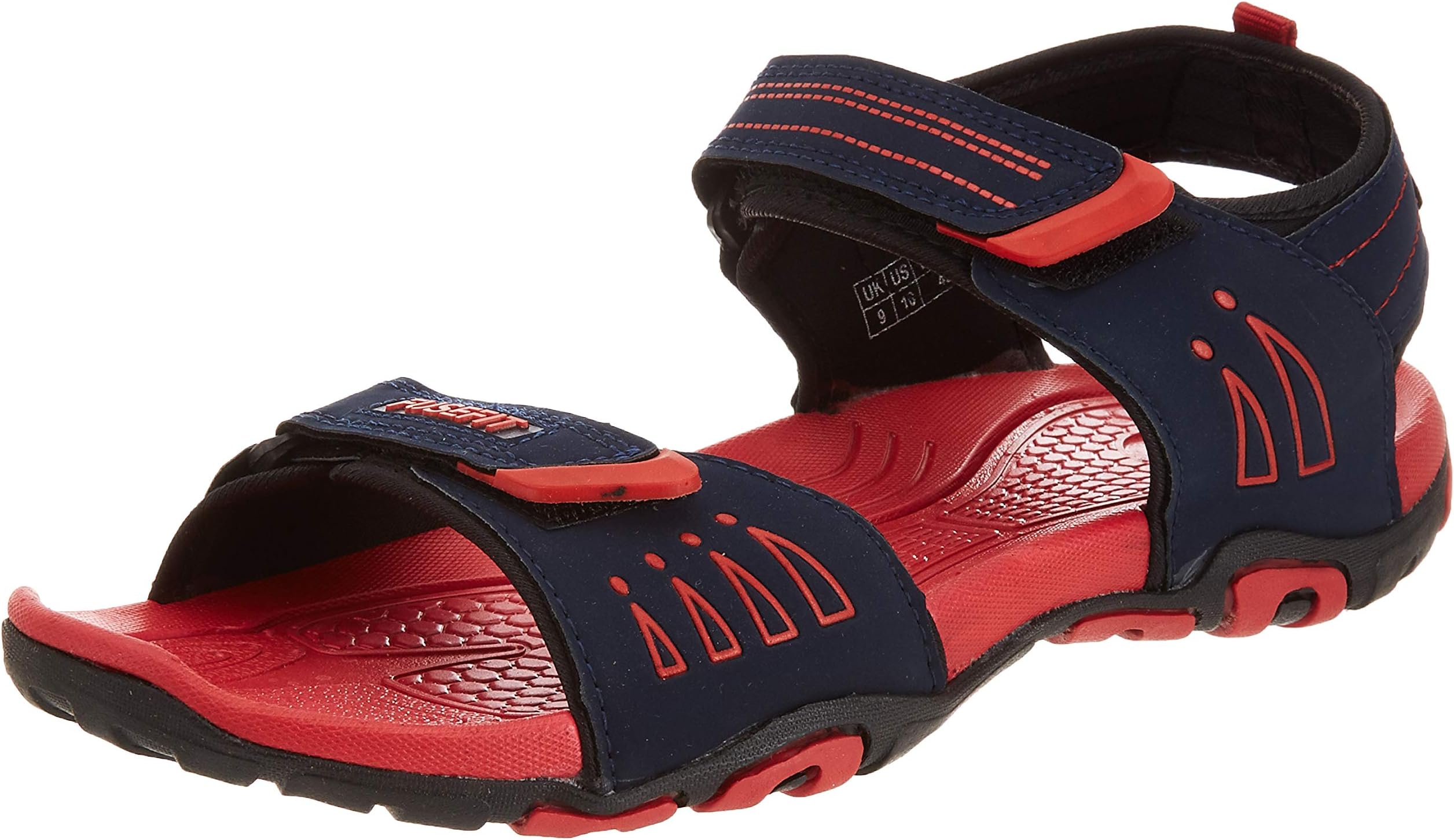 FusefitMen Nile Navy/Red 4050 Sandals-9 UK (43 EU) (10 US) (FFR-306)