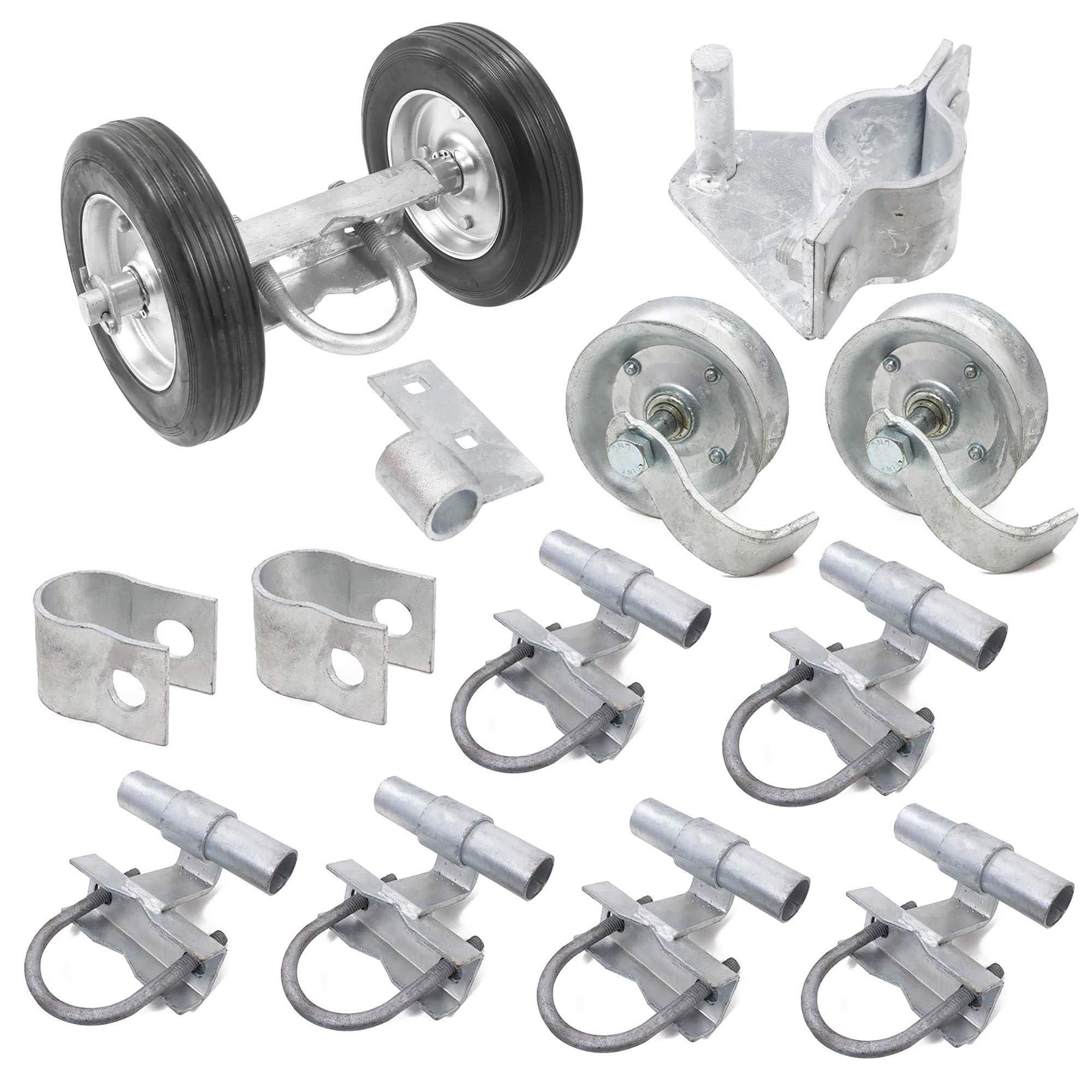 Rolling Gate Hardware Kit for Chain Link Sliding