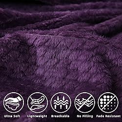 DaysU King Blanket for Couch Sofa Bed, Decorative